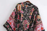 Persuasion Boho Kimono-Ainoway-black,boho,casual,floral,kimono,print,summer