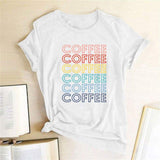 Rainbow Coffee Tee-TT Women-black,blue,casual,gray,green,navy,pink,purple,red,tee,white