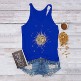 Sun and Moon Tank Top-TT Women-black,blue,casual,tank top,tee,white