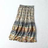 Kiana Bohemian Floral Skirt