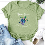 Save A Turtle Tee-TT Women-black,blue,casual,green,navy,tee,white