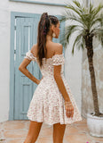 Kelly Off-Shoulder Floral Dress