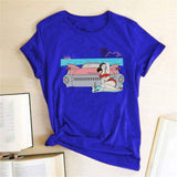 Vintage Car Babe Tee-TT Women-black,blue,casual,green,navy,pink,purple,tee,white