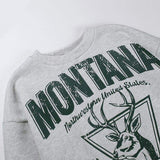 Montana Sweatshirt-Dressereal-autumn,gray,jumper,print,winter