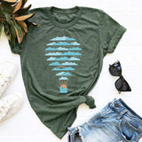 Cloud Balloon Tee-JFUNCY-apricot,blue,burgundy,casual,cotton,gray,green,navy,pink,print,red,tee,white,yellow