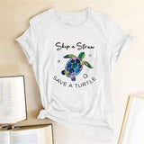 Save A Turtle Tee-TT Women-black,blue,casual,green,navy,tee,white