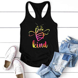 Bee Kind Tank Top-TT Women-black,blue,casual,tank top,tee