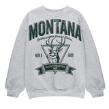 Montana Sweatshirt-Dressereal-autumn,gray,jumper,print,winter