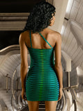 Zone Green Mini Dress