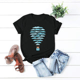 Cloud Balloon Tee-JFUNCY-apricot,blue,burgundy,casual,cotton,gray,green,navy,pink,print,red,tee,white,yellow