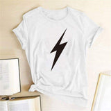 Lightning Tee-TT Women-black,blue,casual,gray,green,navy,red,tee,white