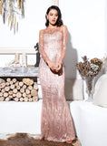 Daphne Sequin Maxi Formal DressDaphne Sequin Maxi Formal Dress, pink