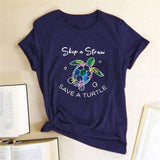 Save A Turtle Tee-TT Women-black,blue,casual,green,navy,tee,white