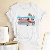 Vintage Car Babe Tee-TT Women-black,blue,casual,green,navy,pink,purple,tee,white