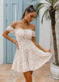 Kelly Off-Shoulder Floral Dress