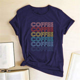 Rainbow Coffee Tee-TT Women-black,blue,casual,gray,green,navy,pink,purple,red,tee,white