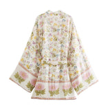 Cotswold Garden Boho Kimono-Ainoway-casual,floral,kimono,print,summer