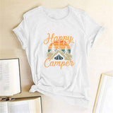 Happy Camper Tee-TT Women-black,casual,green,navy,pink,purple,tee,white