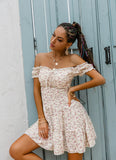 Kelly Off-Shoulder Floral Dress