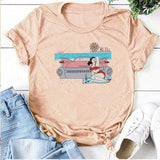 Vintage Car Babe Tee-TT Women-black,blue,casual,green,navy,pink,purple,tee,white