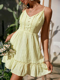 Sunshine Yellow Summer Dress