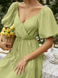 Millie Green Summer Dress