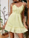 Sunshine Yellow Summer Dress