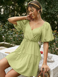 Millie Green Summer Dress